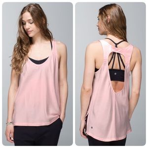 Lululemon Peace Of Mind Tank - Pretty Pink